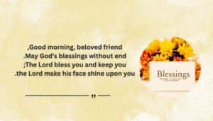 Beautiful Friday Blessings with Bible Verses