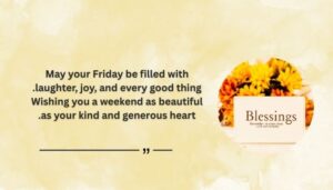 Happy Friday Blessings and Wishes