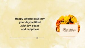 Happy Wednesday Blessings