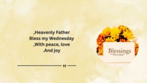 Positive Good Morning Wednesday Blessings