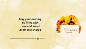 Romantic Sunday Evening Blessings