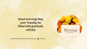 Thankful Tuesday Blessings
