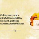 Beautiful Memorial Day Wishes to everyone