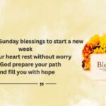 Good Nights Sunday Blessings to Start a New Week