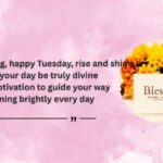 Motivational Happy Tuesday Good Morning Blessings