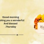 Thursday Prayers and Blessings